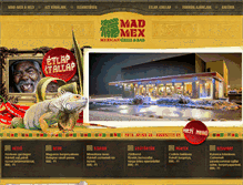 Tablet Screenshot of mad-mex.hu